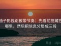 柚子影视别被带节奏：先看前提藏在哪里，然后把信息分层成三段
